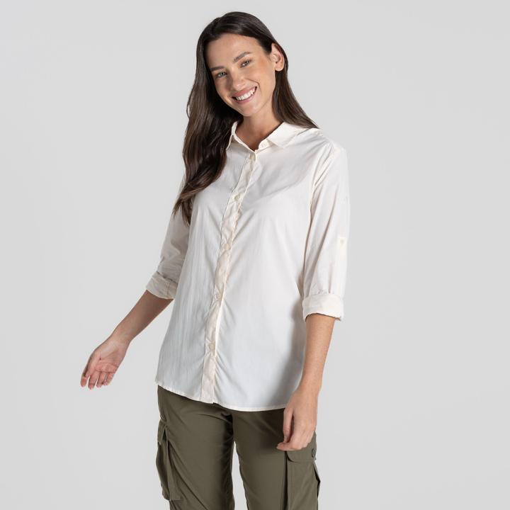 Actual product image Craghoppers Women's Nosilife Freeda long sleeve blouse (S)