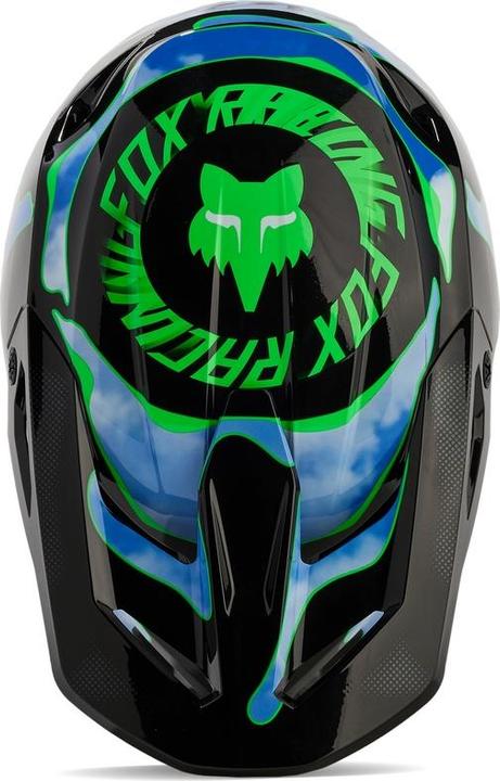 Produktbild Fox VISOR 24 YTH V1 - ATLAS BLK/GRN OS