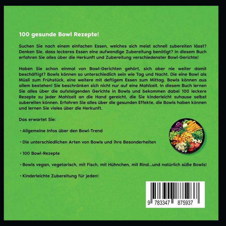 Produktbild Klug:Bowls Kochbuch (Deutsch, Ella Klug, 2023)