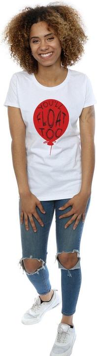 Actual product image Universal Textiles Womens/Ladies Pennywise You'll Float Too Cotton T-Shirt (M)