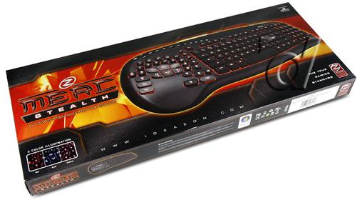 Actual product image SteelSeries Ideazon MERC Stealth Gaming Keyboard (DE, Cable)