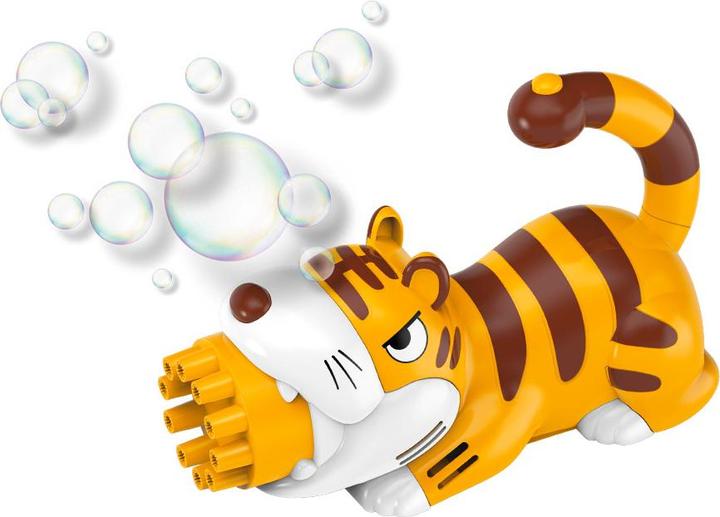 Produktbild VR Shinecon Seifenblasenpistole 10 Löcher - Tiger Gelb