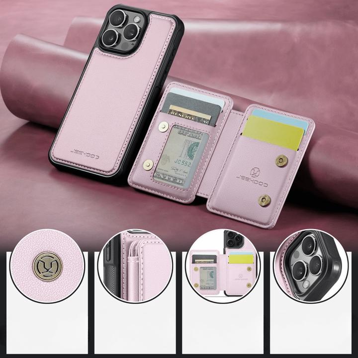 Produktbild Cover-Discount iPhone 16 Pro - 2-in-1 Backcover mit Kreditkarten-Etui (Apple iPhone 16 Pro)