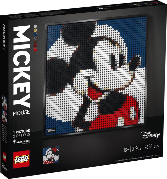 Produktbild LEGO Mickey Mouse (31202, LEGO Art, LEGO DC)