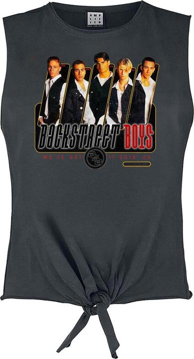 Produktbild Amplified Backstreet Boys Gebundener Saum Ärmelloses TShirt (L)