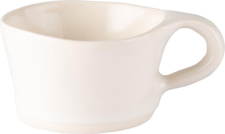 Mervyn Gers Ceramics Kaffeetasse satin weiss 9 cm (1 x)