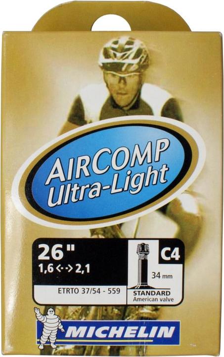 Produktbild Michelin ULTRA LIGHT 26x1.60/2.10 Schrader 35mm (Schrader (AV), 26", 35 mm)