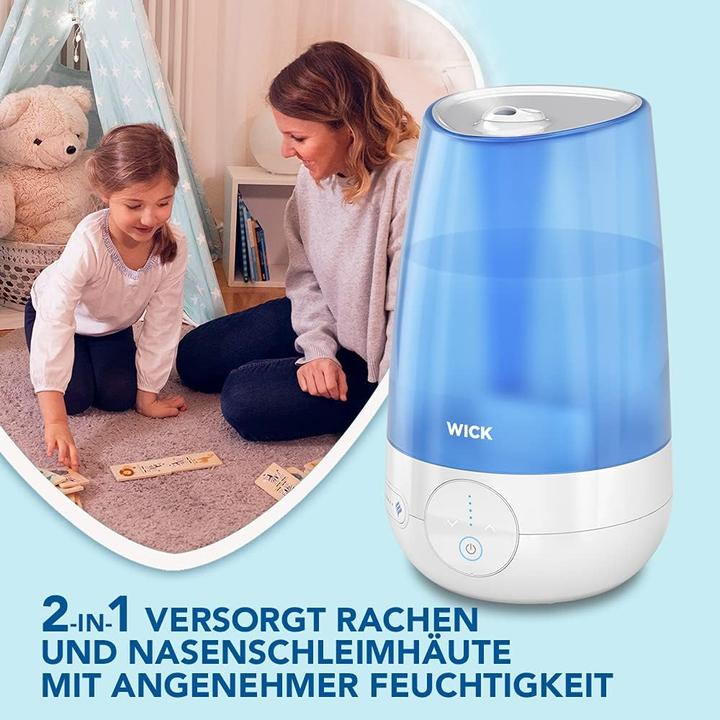 Produktbild Wick Kaltluft Ultraschall Luftbefeuchter 21 W (35 m²)
