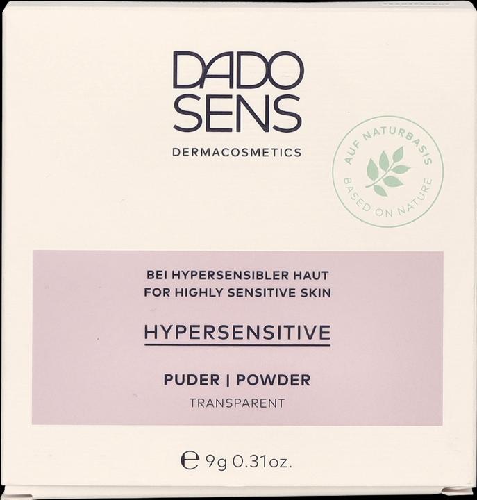 Actual product image Dado Sens HYPERSENSITIVE Powder Transparent - Sensitive Skin (Transparent)