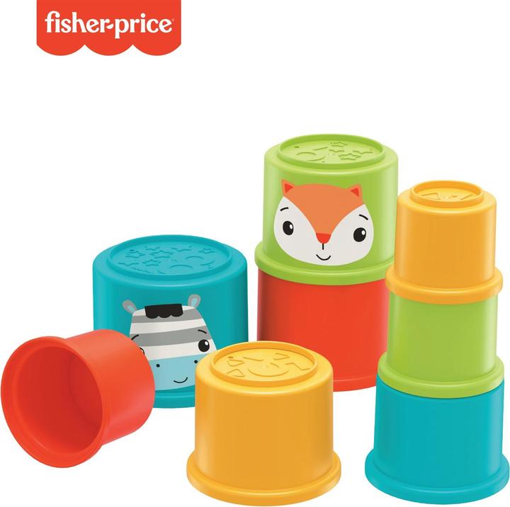 Produktbild Fisher-Price Bunte Stapelbecher