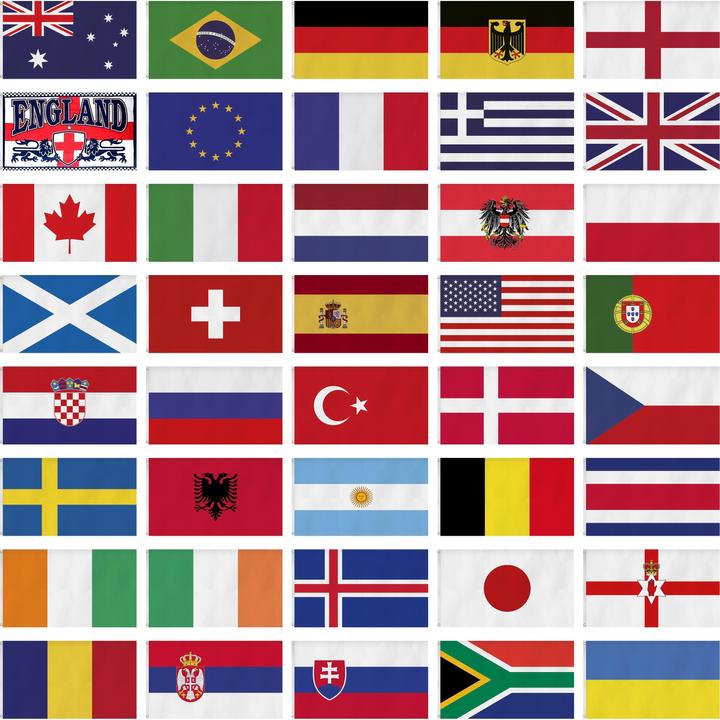 Produktbild Normani Fahne Länderflagge 90 cm x 150 cm