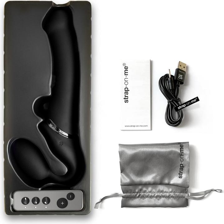 Actual product image Strap-on-me Vibrating Bendable Strap-on