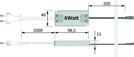 Actual product image Halemeier LED transformers 12 V