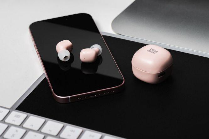 Image du produit Casque filaire Blue Star BLUE STAR écouteurs sans fil bluetooth TWS Mini A19 rose (3.50 h, Sans fil)