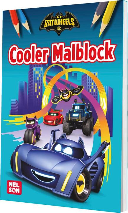Actual product image DC Batwheels: Cool colouring pad