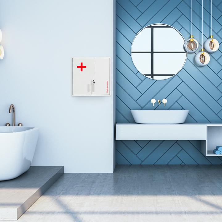 Image du produit Relaxdays Armoire à pharmacie (53 x 14.5 x 53 cm)