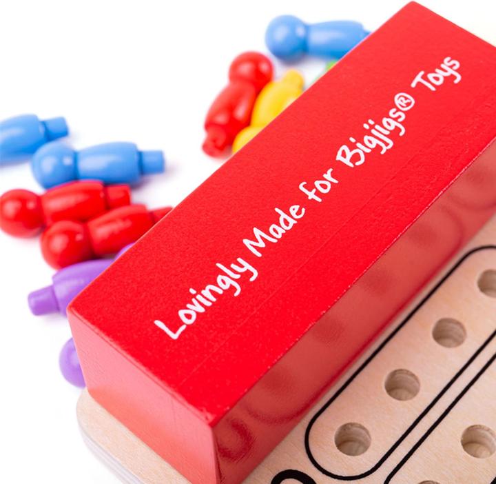 Produktbild Bigjigs Holzspiel Crack the Code (Multilingual)