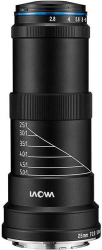 Actual product image Venus Optic Laowa 25mm f/2.8 2.5-5x UltraMacro Nikon AI (Nikon F, full size)