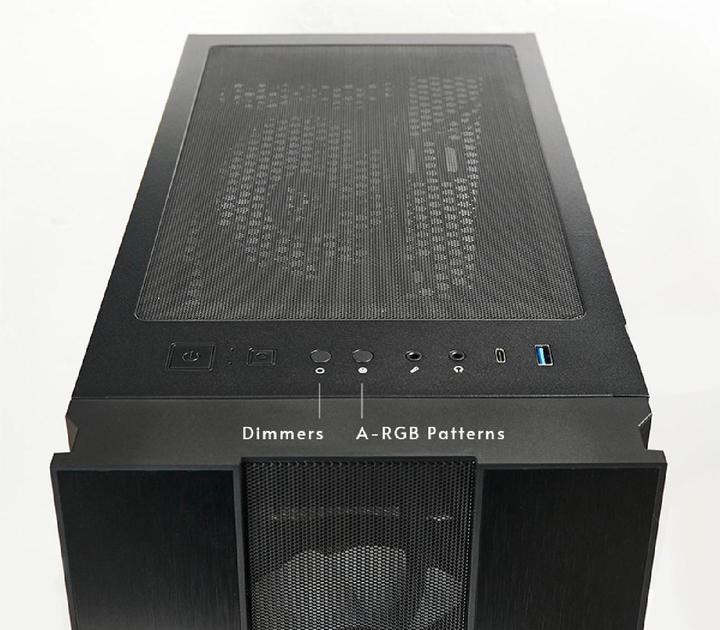 Actual product image Chieftec GEH Midi Tower - Gamer Series Hunter 2 (mATX, ATX, Micro-ITX)