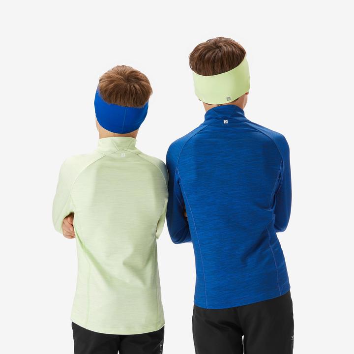 Image du produit Inovik Maillot de ski de fond enfant manches longues - XC S TS 100 jaune (140)