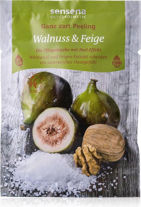 Accentra sensena Ganz Zart Peeling "Walnuss und Feige" (Badepralinen)