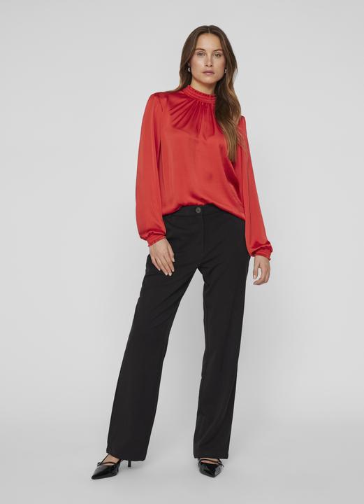 Actual product image Vila High Neck Top with Long Sleeves (44)