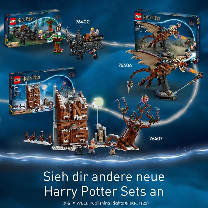 Actual product image LEGO Howling hut and whipping willow (76407, LEGO Harry Potter)