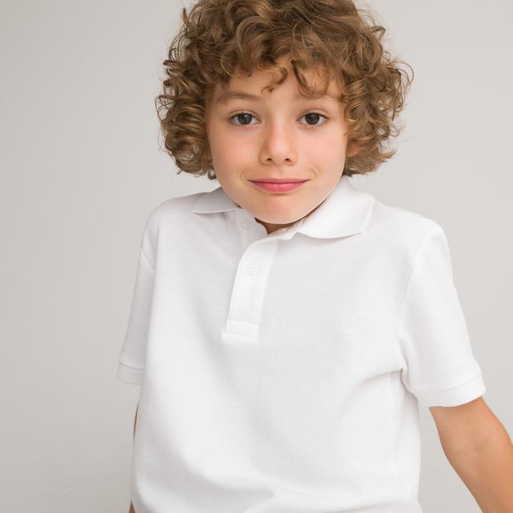 Produktbild La Redoute Collections Poloshirt mit kurzen Ärmeln aus Biobaumwoll-Pikee (128)