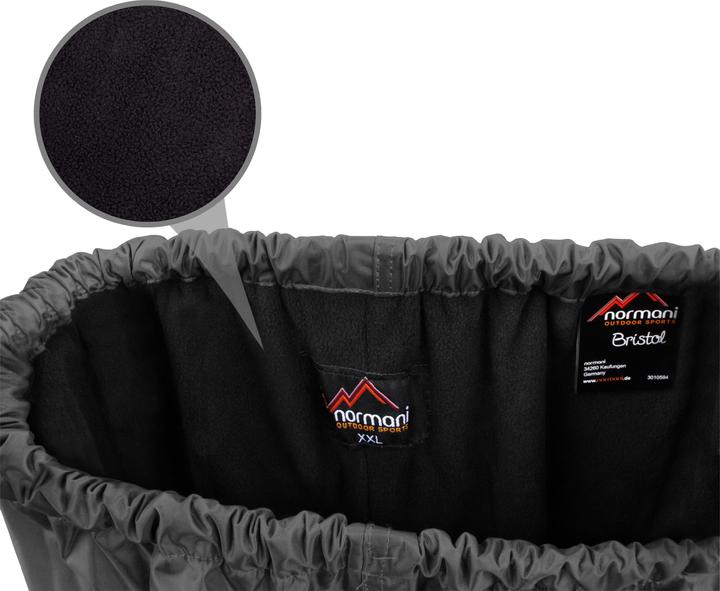 Immagine prodotto Normani Pantaloni da pioggia per bambini con fodera in pile - 9009 (XL)