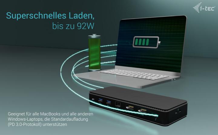 Produktbild i-tec Tb4dualdpdockpdpro (Thunderbolt, 7 Ports)