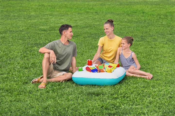 Actual product image Bestway Sippin' Summer™ Inflatable Family Pool with Removable Center Console 2.18 m x 2.18 m x 48 cm
