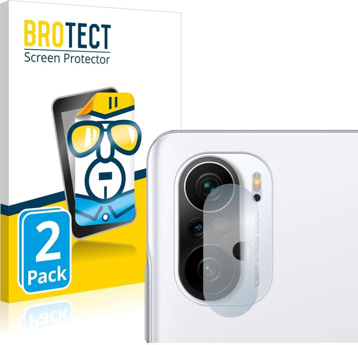Produktbild BROTECT Schutzfolie Displayschutz Klar (2 Stück, Xiaomi Poco F3)