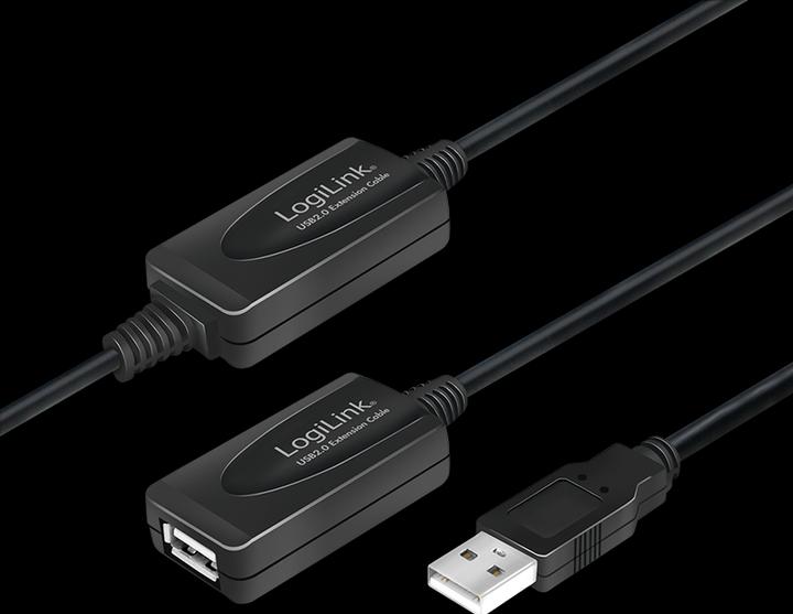 Image du produit LogiLink USB A - A (15 m, USB 2.0)