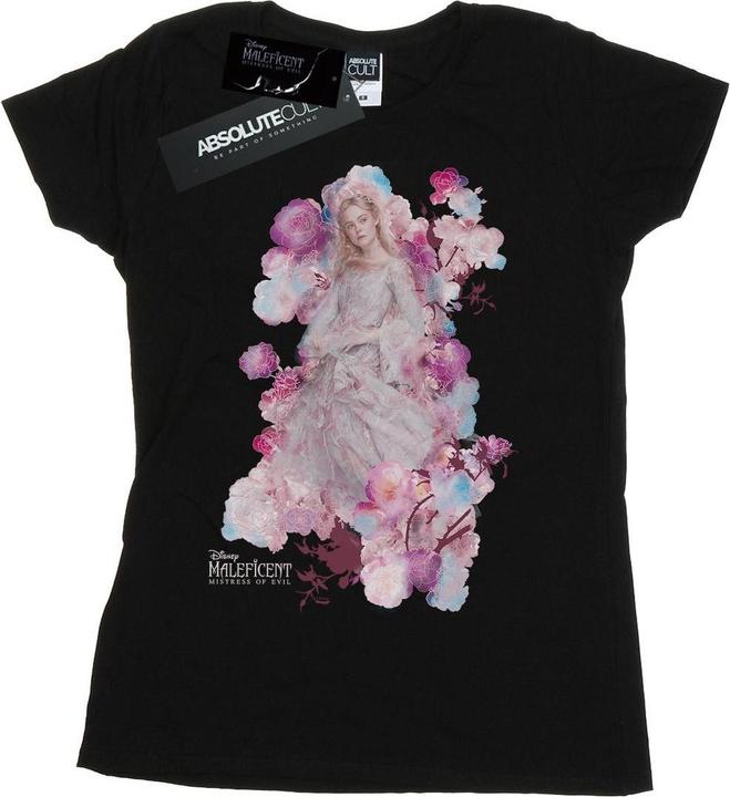 Disney Maleficent Mistress Of Evil Aurora Rose Bush TShirt (M)