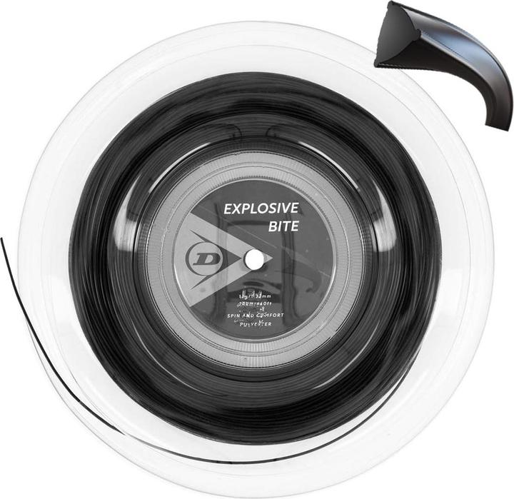 Produktbild Dunlop Strings for tennis Explosive Bite 1,32mm 200m Black