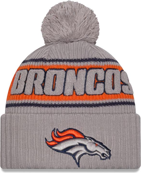 Produktbild New Era NFL Sideline Winter Mütze Denver Broncos Grau