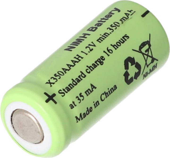 Actual product image AccuCell Akku AC-35AAAH, GP35AAAH (1 pcs., 350 mAh, Battery + charger)