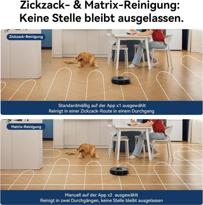 Immagine prodotto Proscenic Q8 Saugroboter mit Wischfunktion (Robot aspirapolvere)