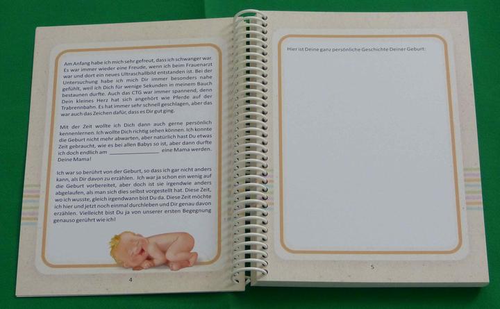 Immagine prodotto Babybuch für Babys erstes Jahr (Tedesco, Angelina Schulze, 2015)