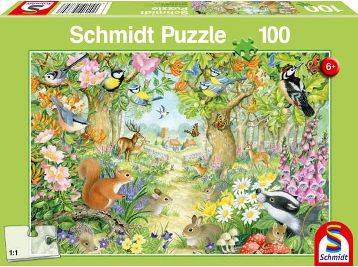 Image du produit Schmidt Spiele Les animaux de la forêt (100 pièces)