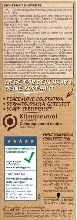 Actual product image Schwarzkopf Only Love Colouration (Brown)