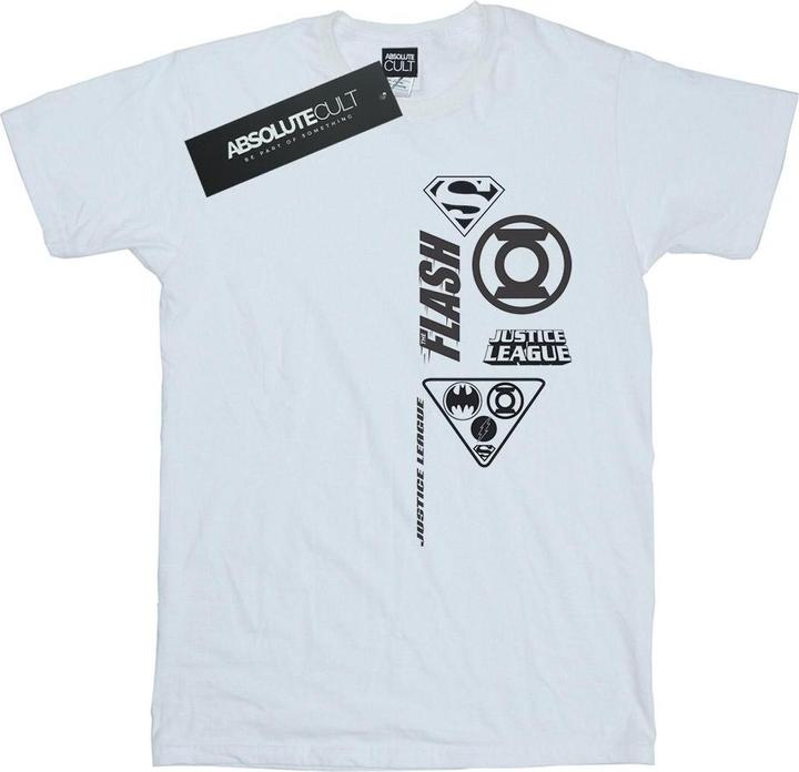 Produktbild Justice League Chest Icons TShirt (XXL)