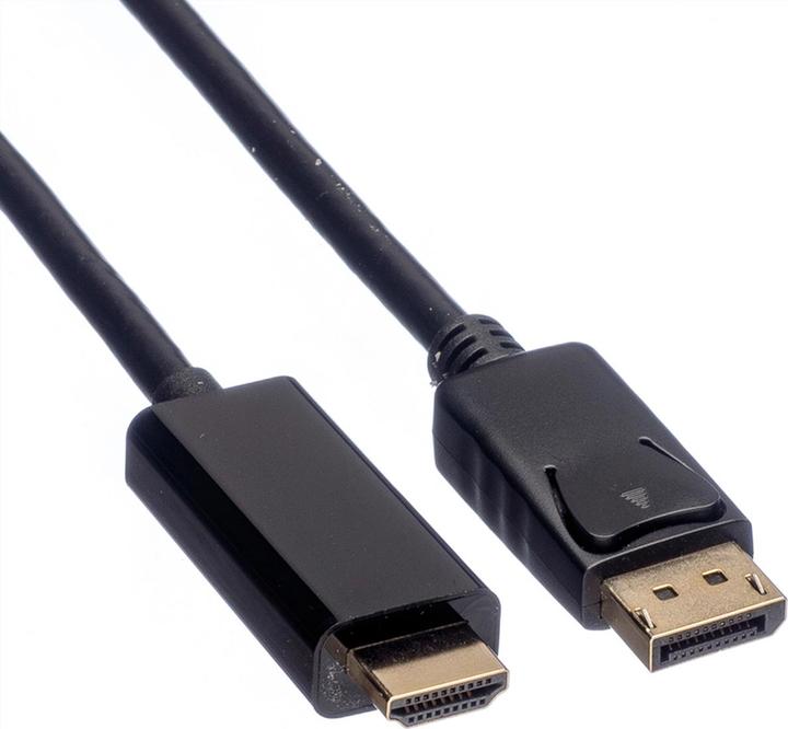 Produktbild Roline DisplayPort — HDMI (Typ A) (2 m, DisplayPort, HDMI)