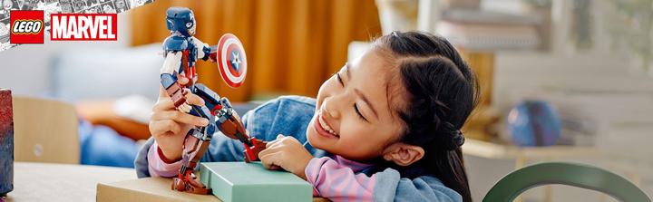 Image du produit LEGO Figurine de construction Captain America (76258, LEGO Marvel)