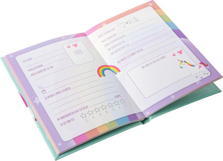 Immagine prodotto Goldbuch Kindergarten Friends Book Unicorn Rainbow (2021)