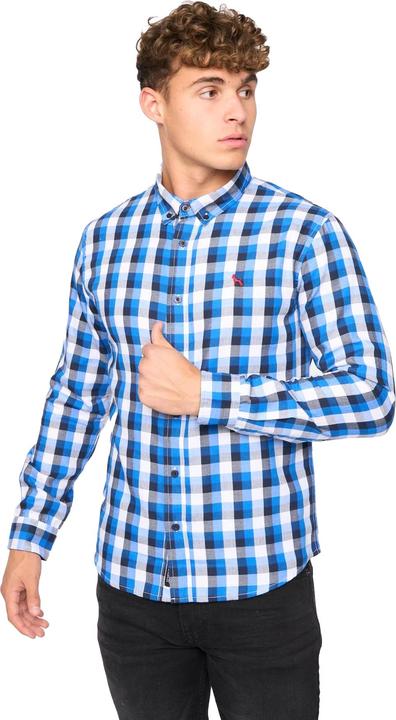 Actual product image Bewley & Ritch Mens Gosfield Checked Slim Shirt (XL)