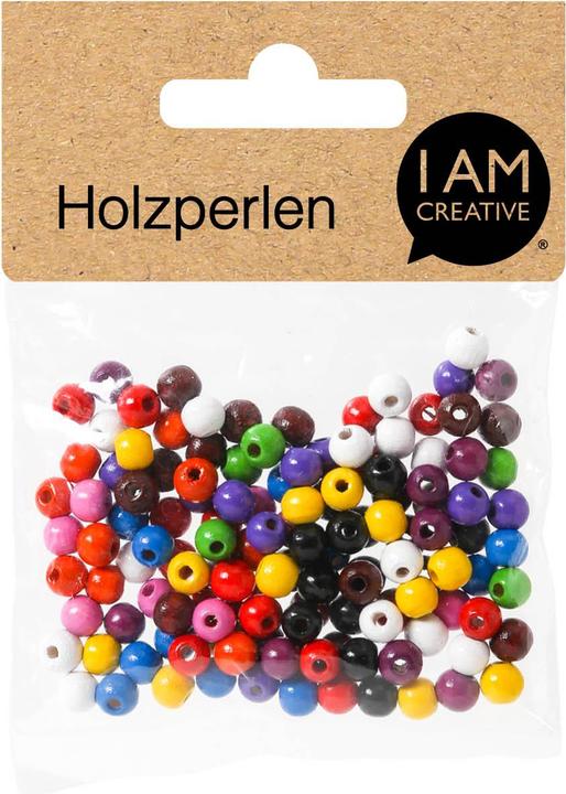 Image du produit I Am Creative Mélange de perles en bois