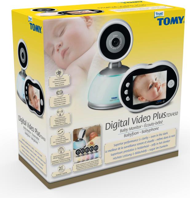 Produktbild Tomy Digital Video Plus (Babyphone mit Kamera, 250 m)