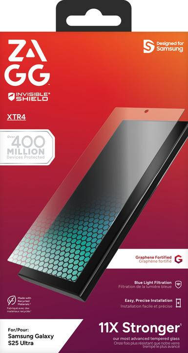 Produktbild Zagg Glass XTR4 (1 Stück, Samsung Galaxy S25 Ultra)