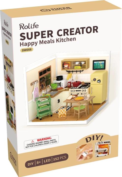 Actual product image Rolife Happy Meals Kitchen